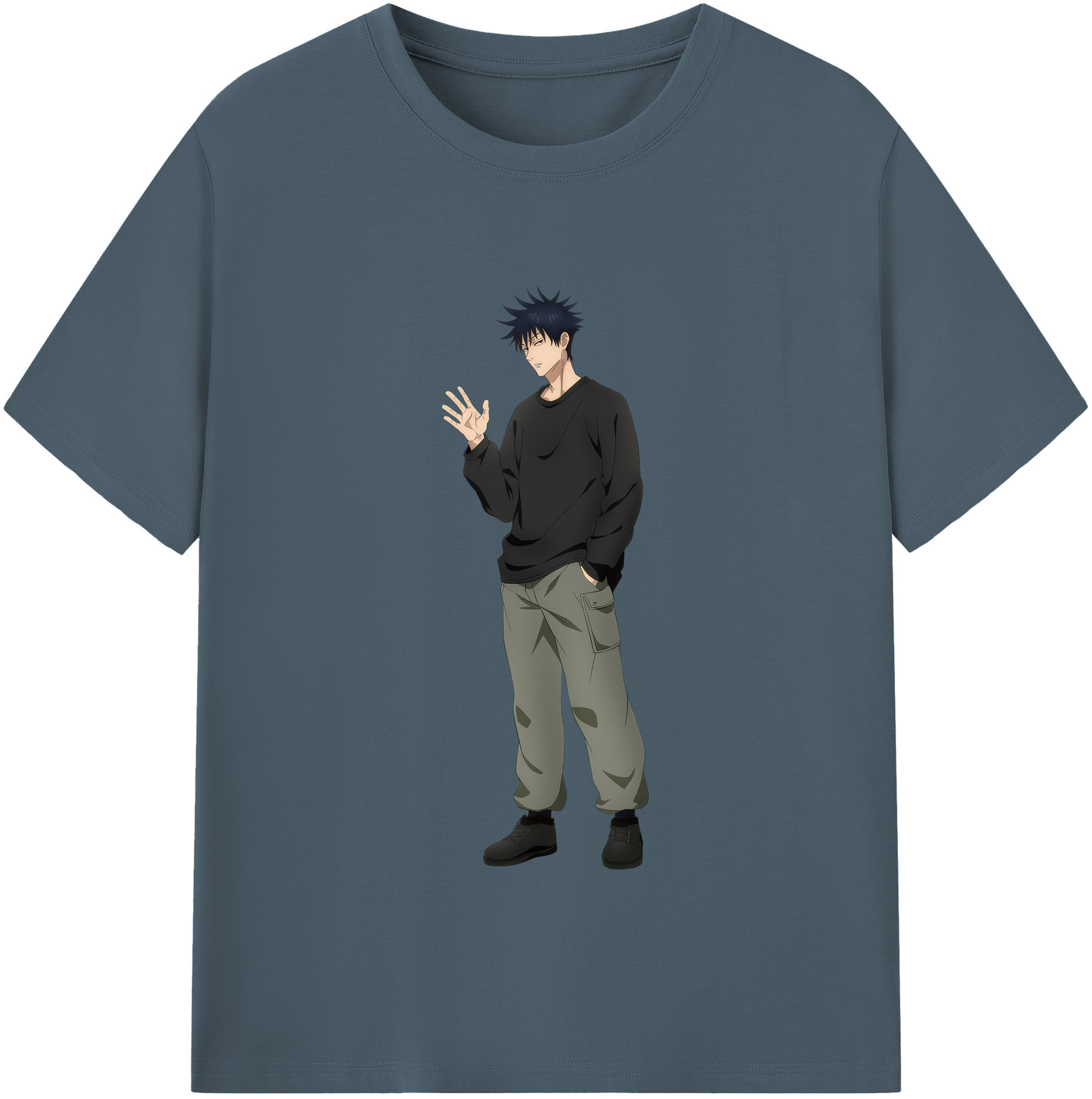 （画像用） 呪術廻戦 Jujutsu Kaisen 綿100％半袖Tシャツ（フロントプリント）